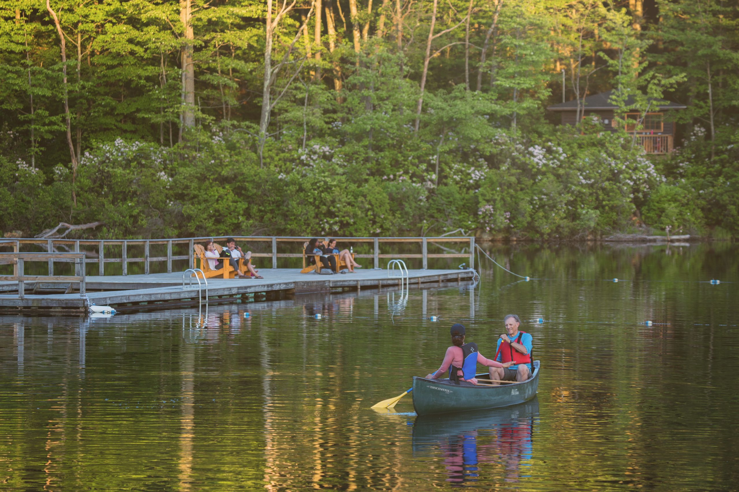 Jun. 16, 2018. Breakneck Pond, AMC Harriman Outdoor Center, Harriman State Park, New York-- Photo by Paula Champagne. Paula Champagne