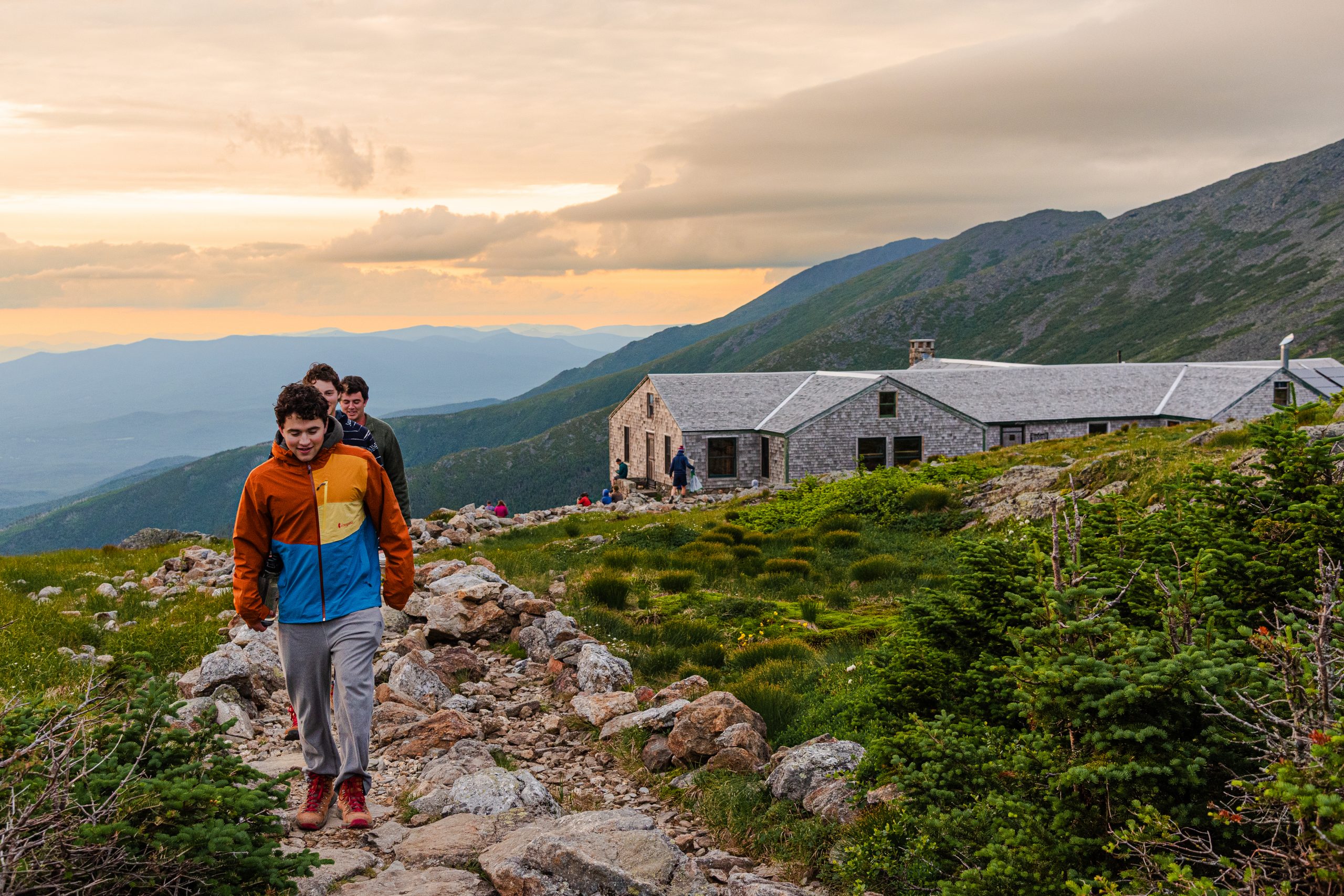 AMC Lakes of the Clouds Hut, White Mountain National Forest, New Hampshire-- Photo by Amanda Garza. Dsc5815