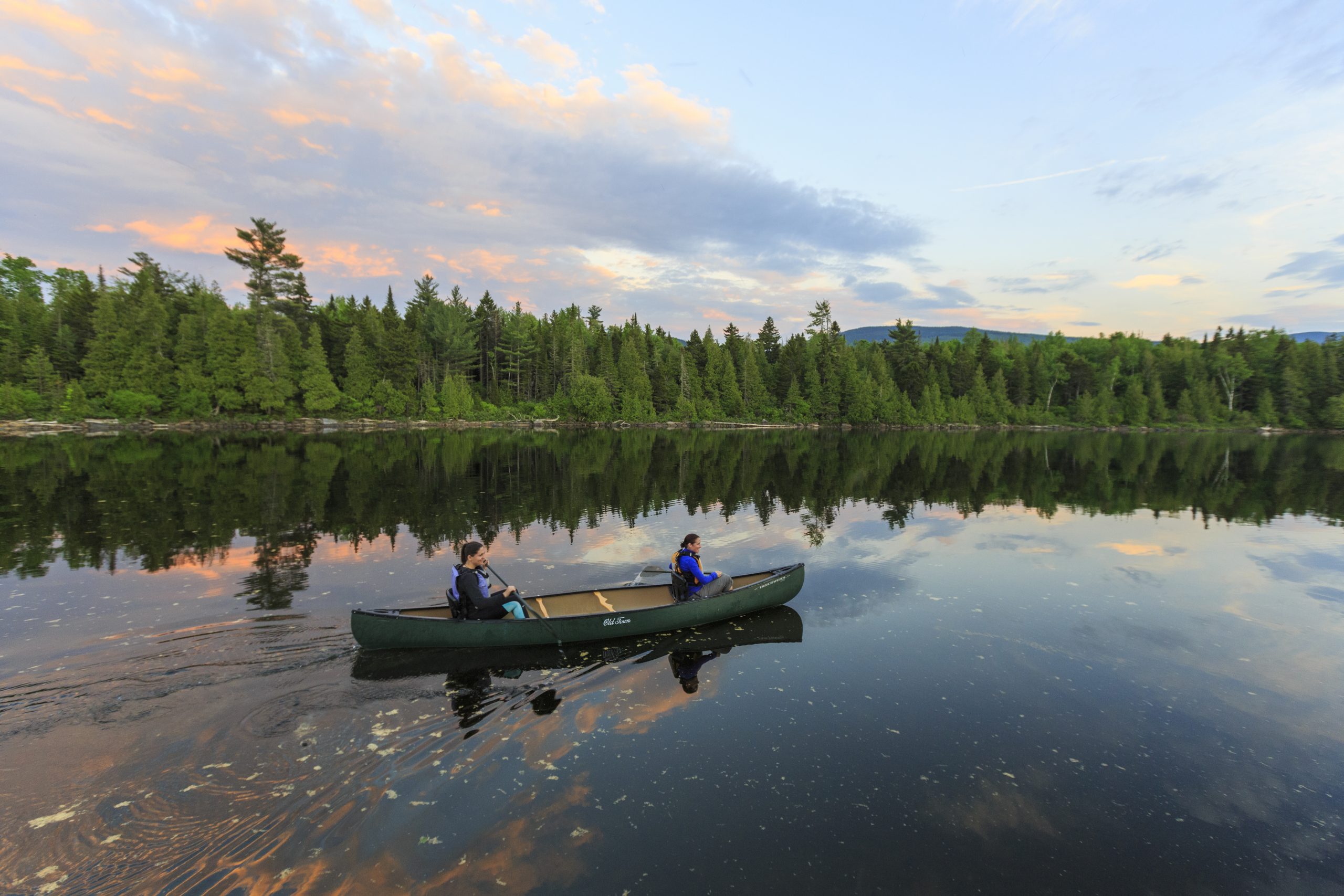 Jun. 12, 2017. Long Pond, AMC Gorman Chairback Lodge and Cabins, AMC's Maine Woods, Maine-- Photo by Jerry Monkman. Photo Selects Googledrive