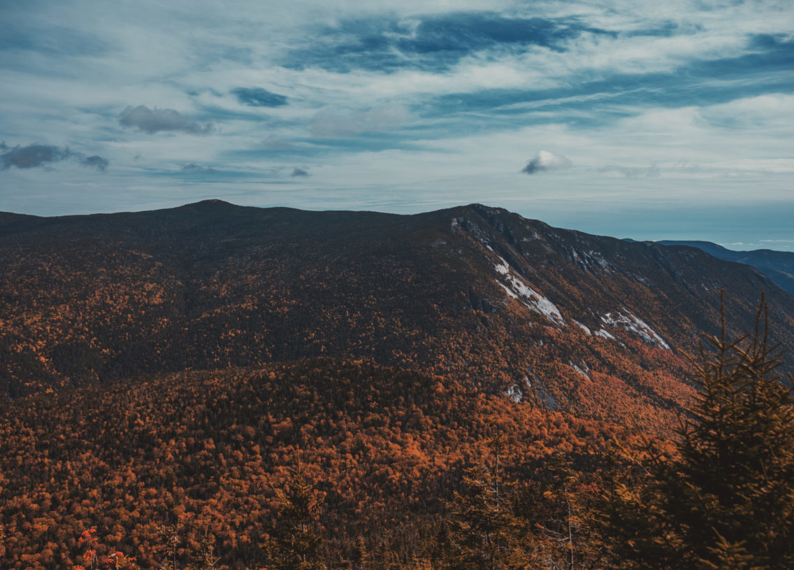 Oct. 7, 2019. Mt. Avalon, Crawford Notch, White Mountain National Forest, New Hampshire-- Mt. Webster is pictured. Photo by Paula Champagne. Paula Champagne